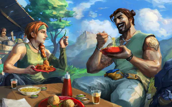 Harbor (Valorant) Skye (Valorant) video game Valorant HD Desktop Wallpaper | Background Image