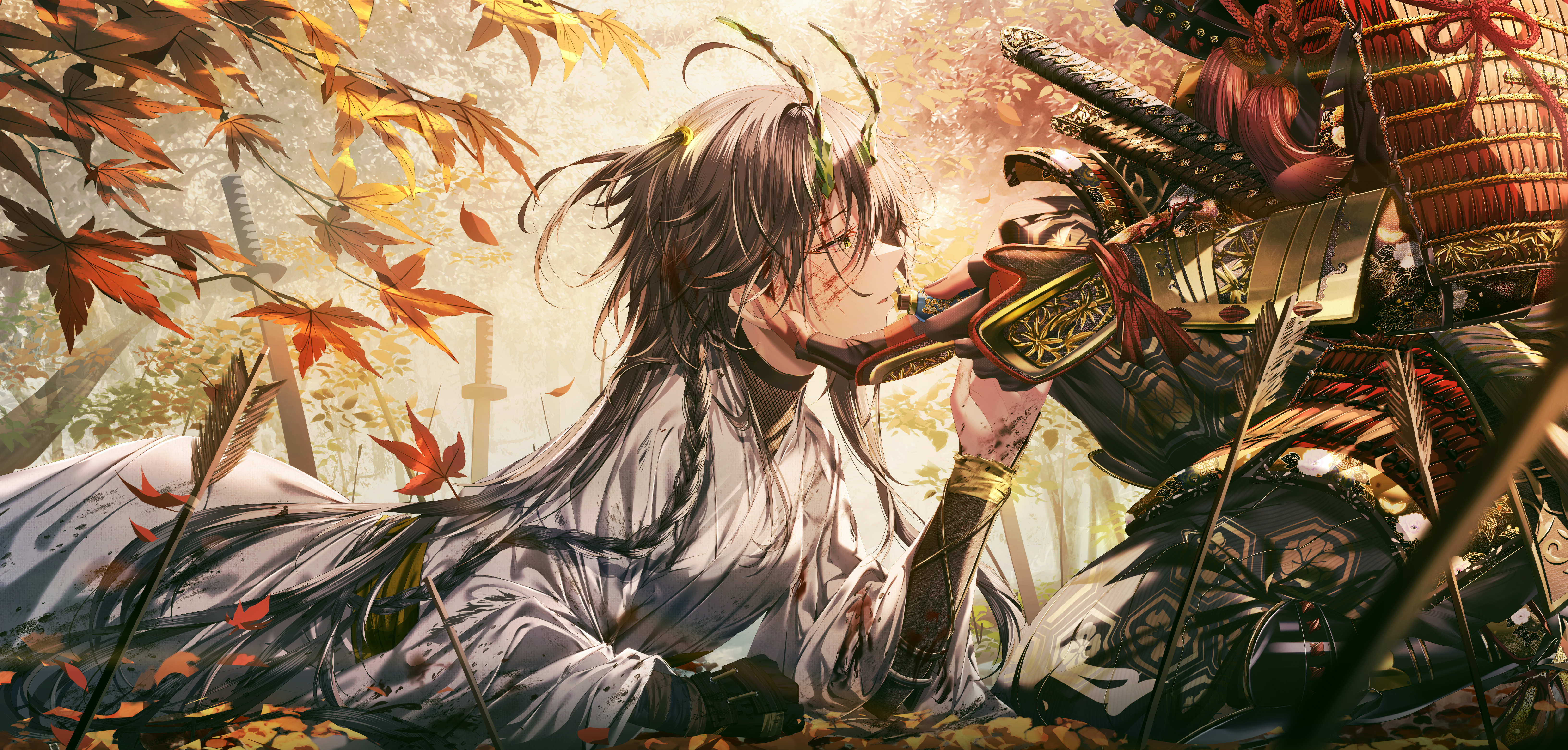 Anime Samurai HD Wallpaper | Background Image