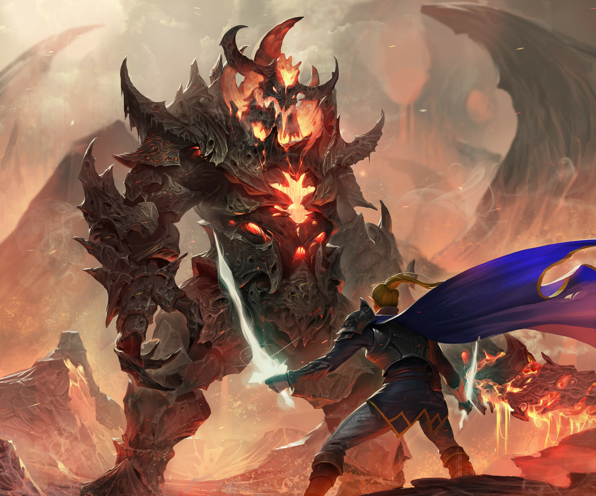 Fantasy Demon HD Wallpaper | Background Image