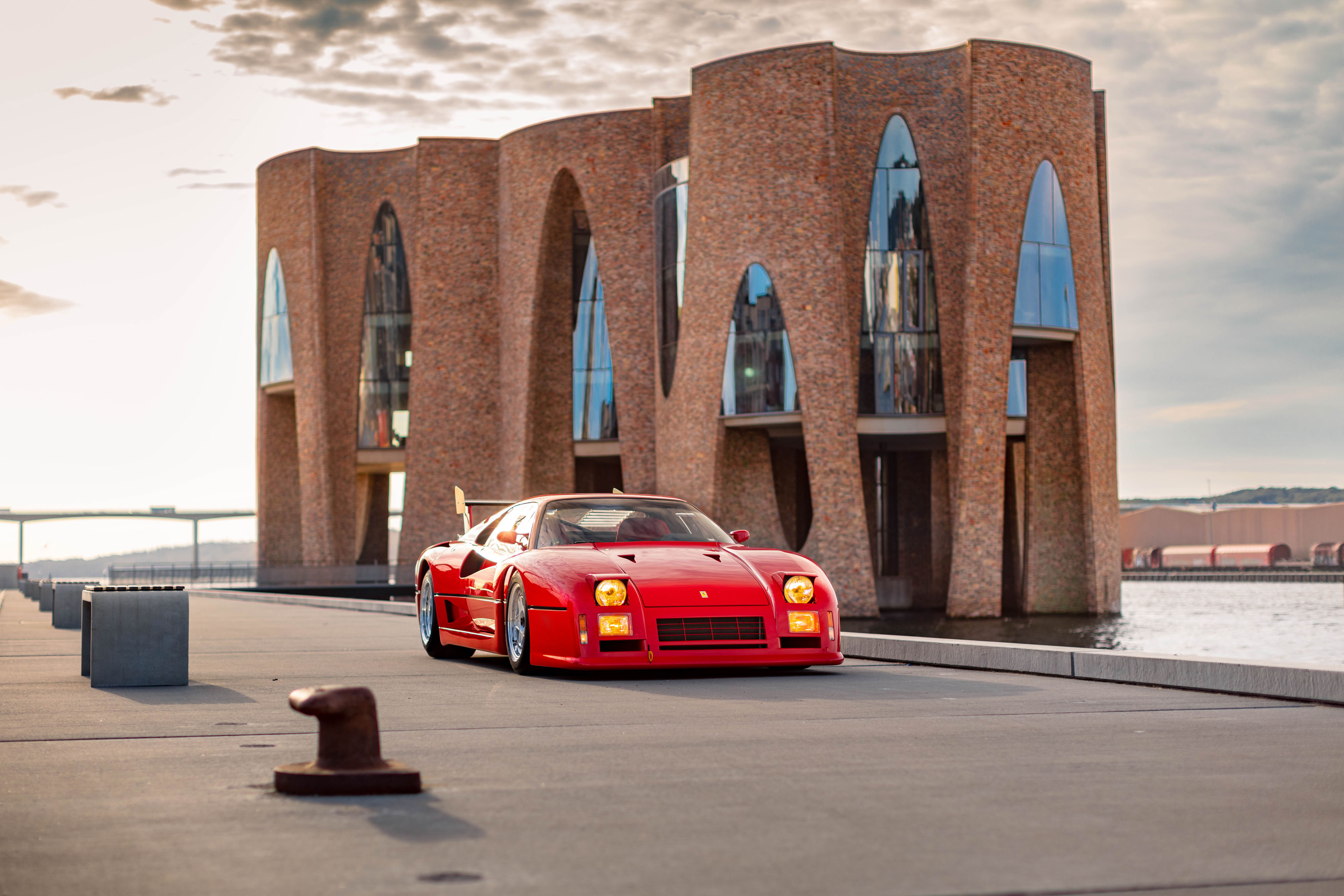 Ferrari GTO Evoluzione 4K Wallpaper