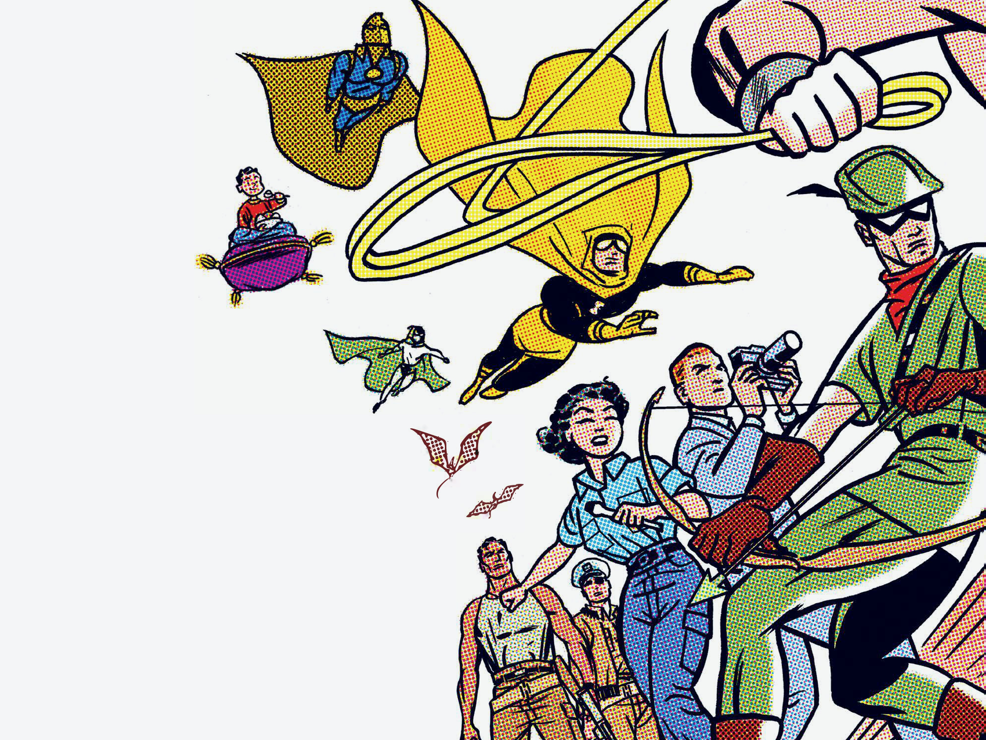 Download Comic DC: The New Frontier HD Wallpaper by Darwyn Cooke