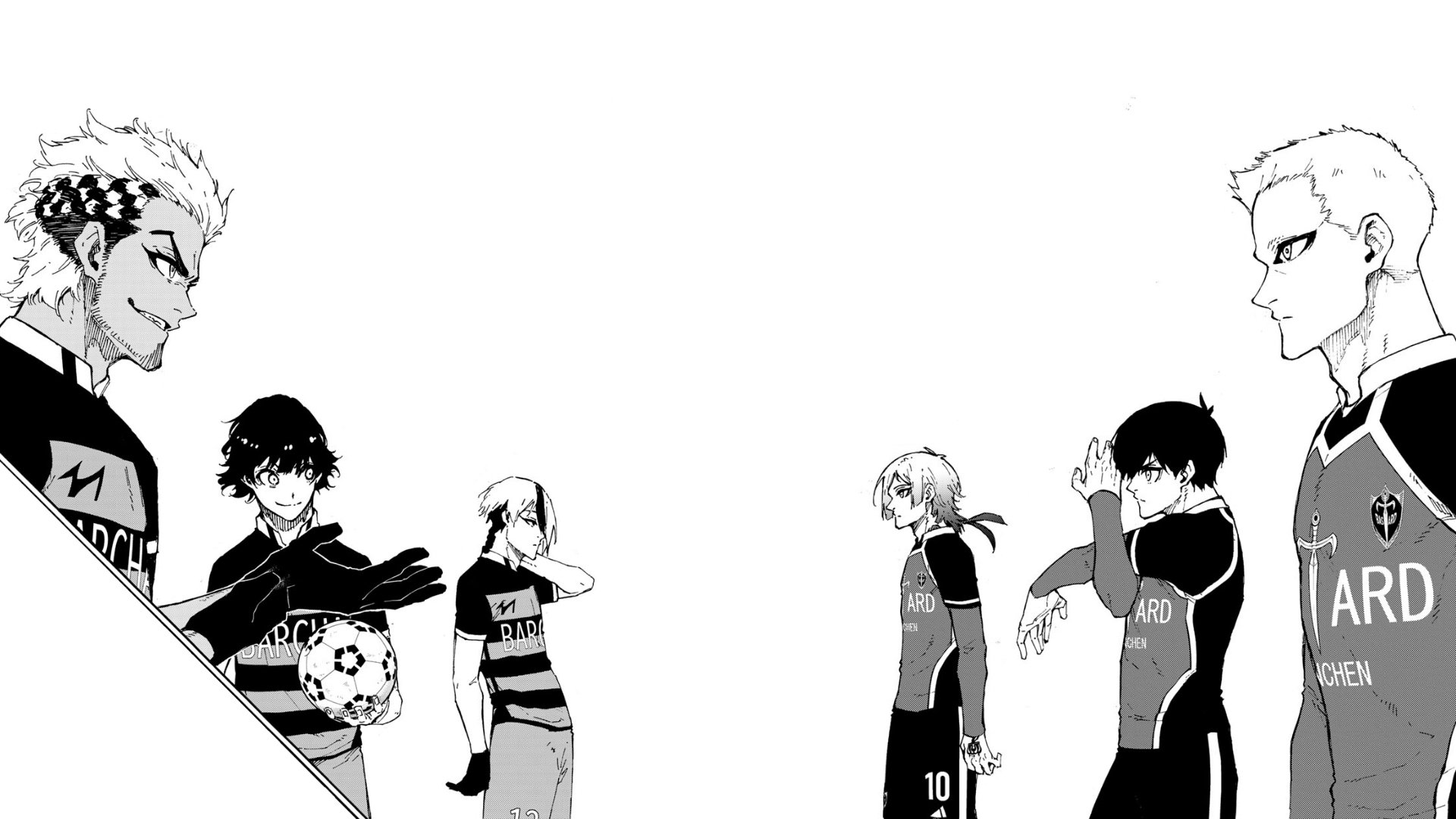 Blue Lock Heroes Bachira Isagi Team HD Wallpaper Showcase 