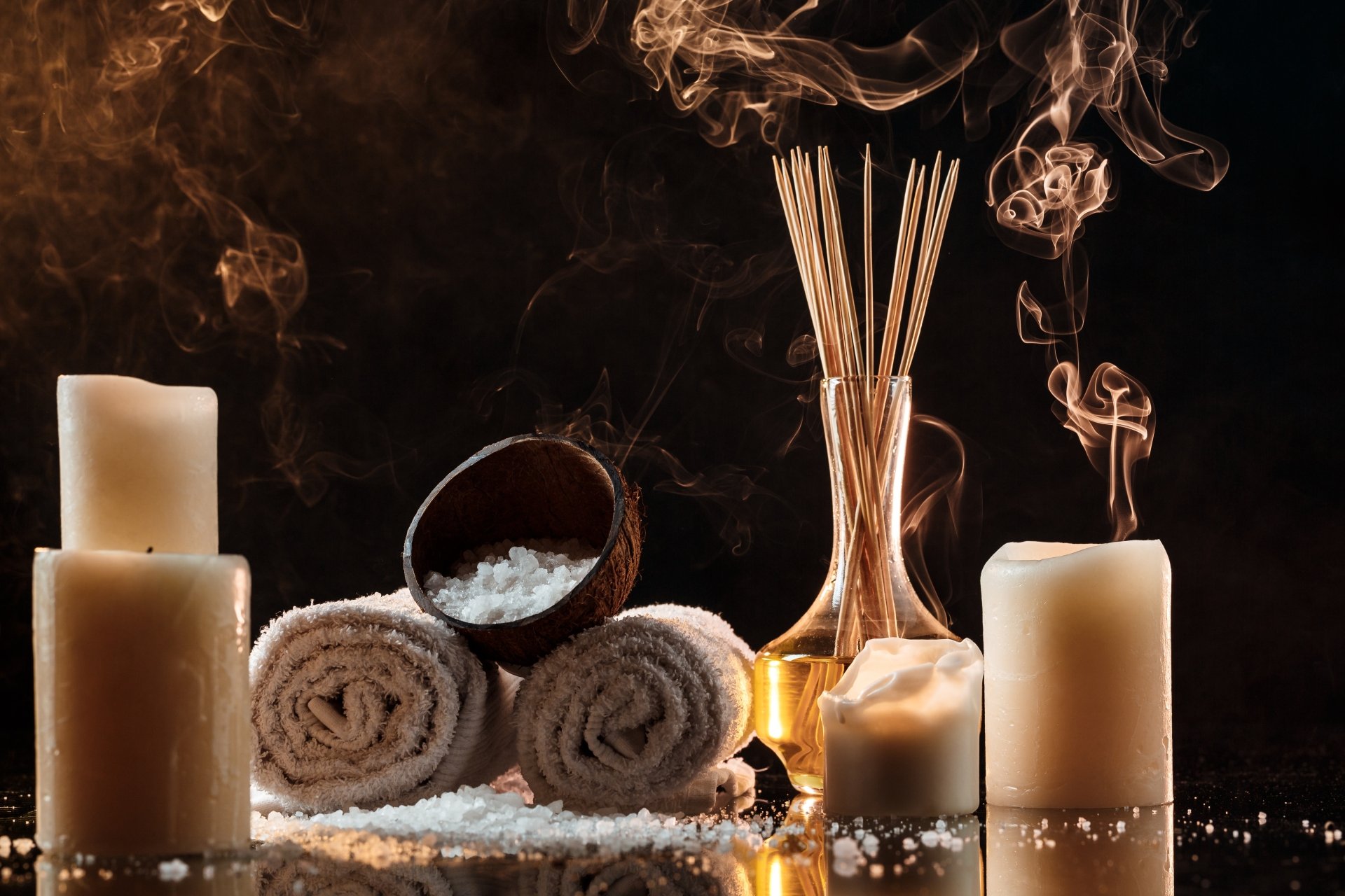 Download Man Made Spa 4k Ultra HD Wallpaper