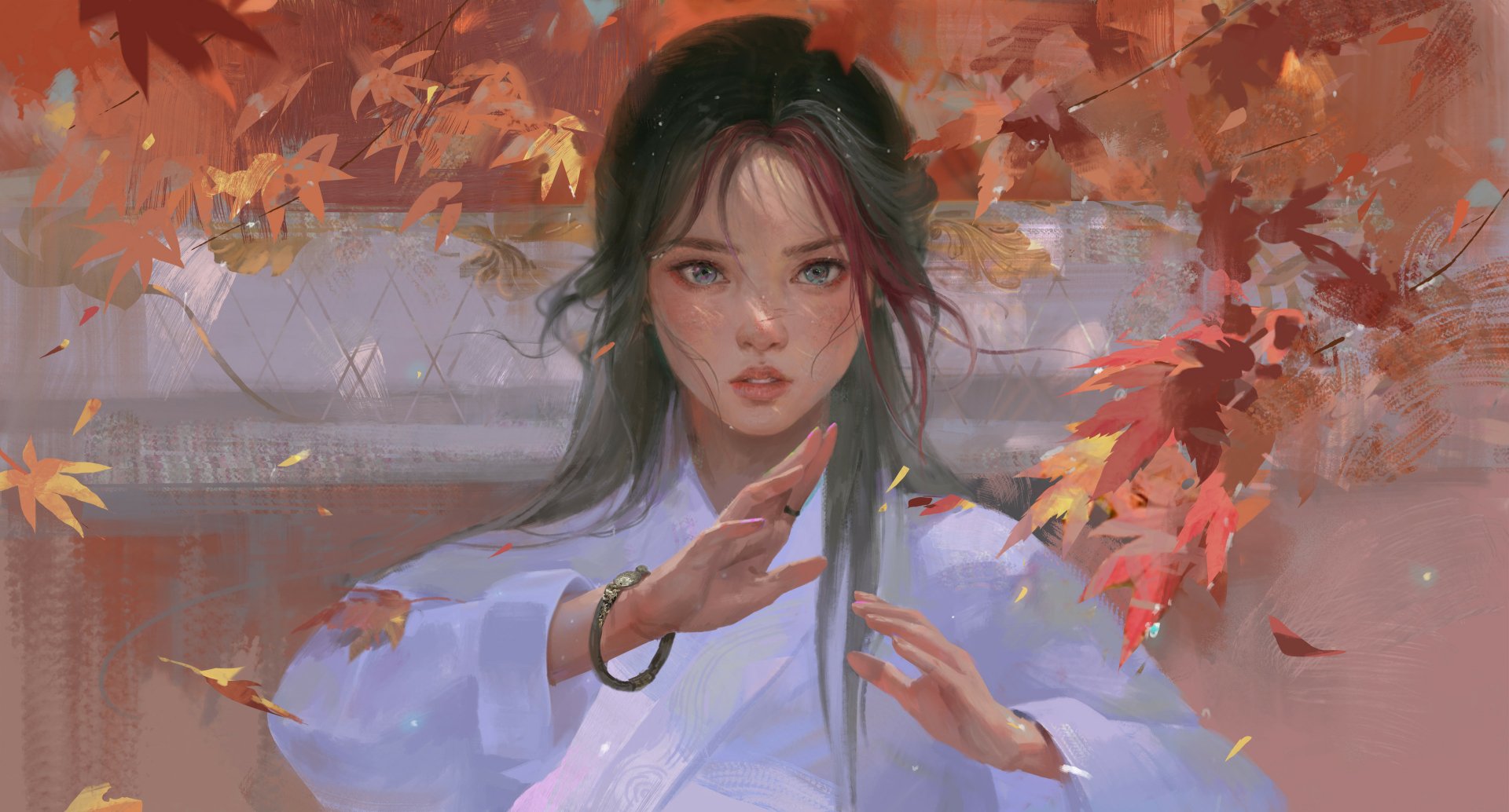 Download Fantasy Oriental HD Wallpaper by Tea Me