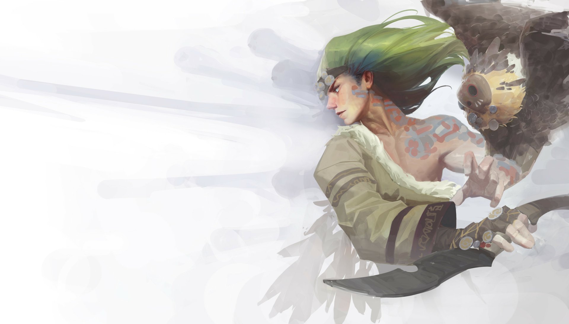 Download Fantasy Warrior Fantasy Warrior 4k Ultra HD Wallpaper by Tropper Chen