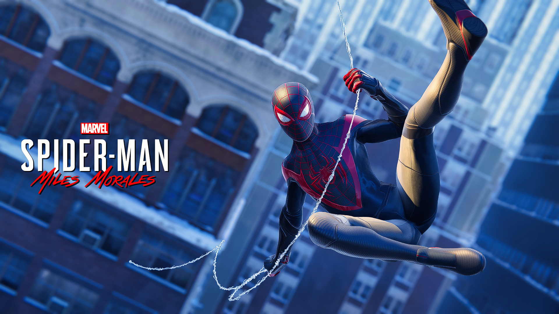 Download Spider Man Video Game Marvel's Spider-Man: Miles Morales HD Wallpaper by w.a.s.d._pixels