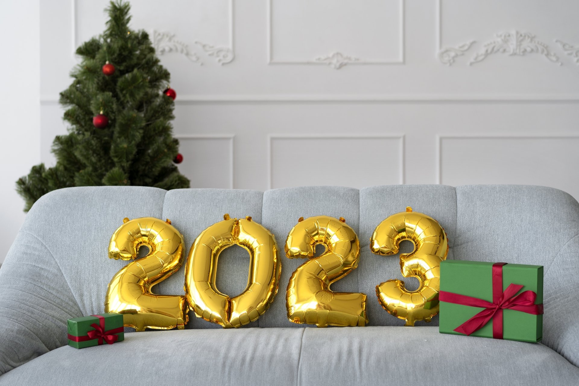 Download Holiday New Year 2023 4k Ultra HD Wallpaper