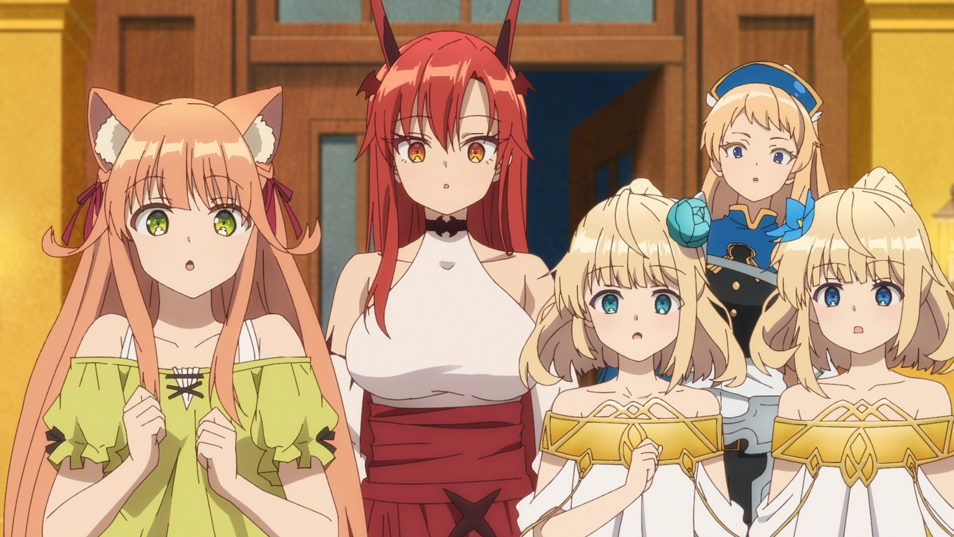 Download Runa (Beast Tamer) Sora (Beast Tamer) Tania (Beast Tamer) Kanade (Beast Tamer) Anime Beast Tamer HD Wallpaper