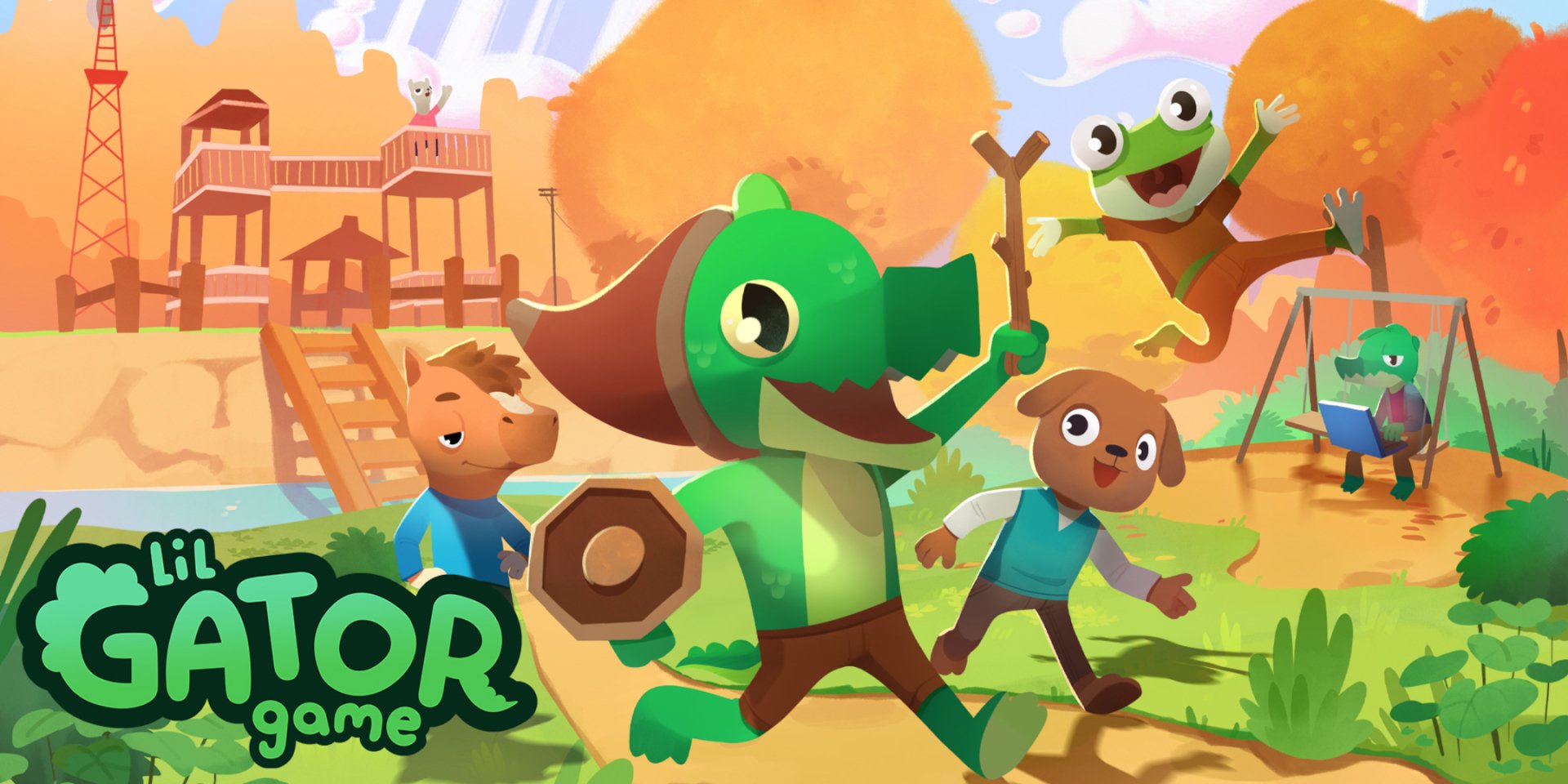 Download Video Game Lil Gator Game HD Wallpaper