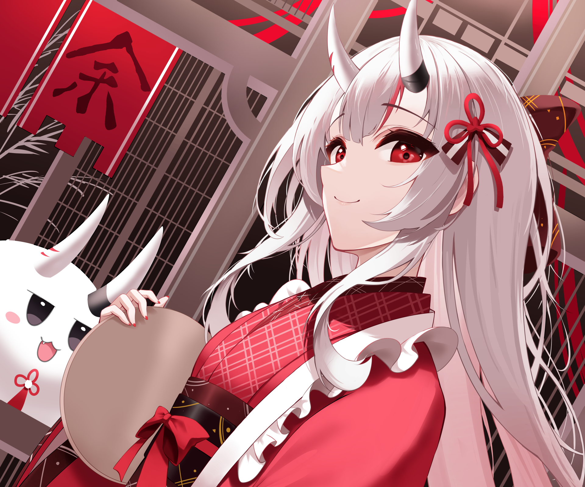 Download Hololive Nakiri Ayame Anime Virtual Youtuber 4k Ultra HD Wallpaper