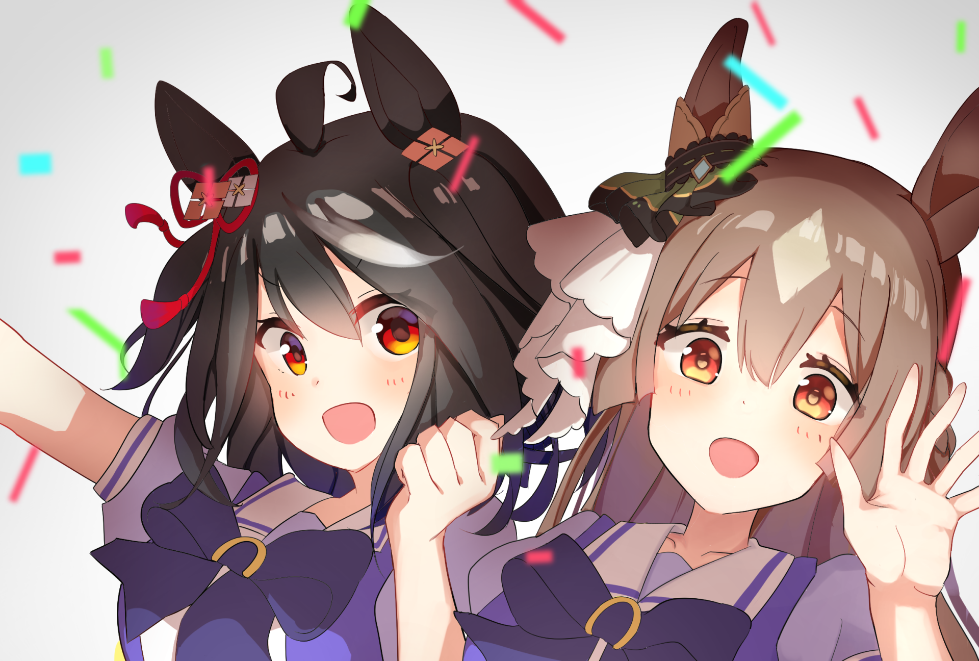 Download Satono Diamond Kitasan Black Anime Uma Musume: Pretty Derby HD Wallpaper