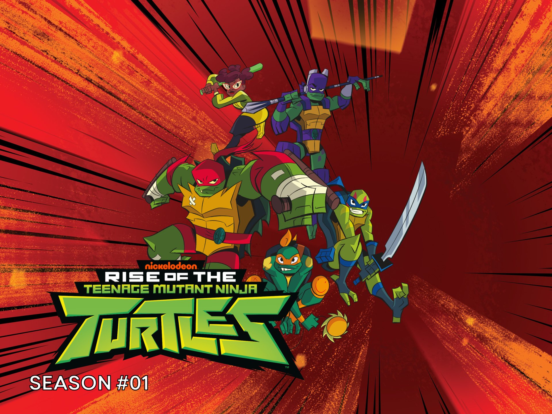 Download TV Show Rise Of The Teenage Mutant Ninja Turtles HD Wallpaper