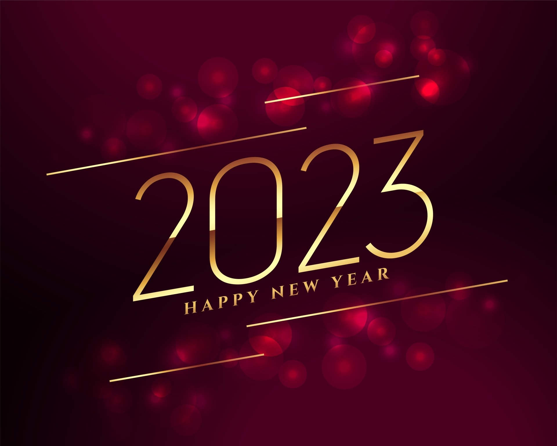 Download Holiday New Year 2023 4k Ultra HD Wallpaper