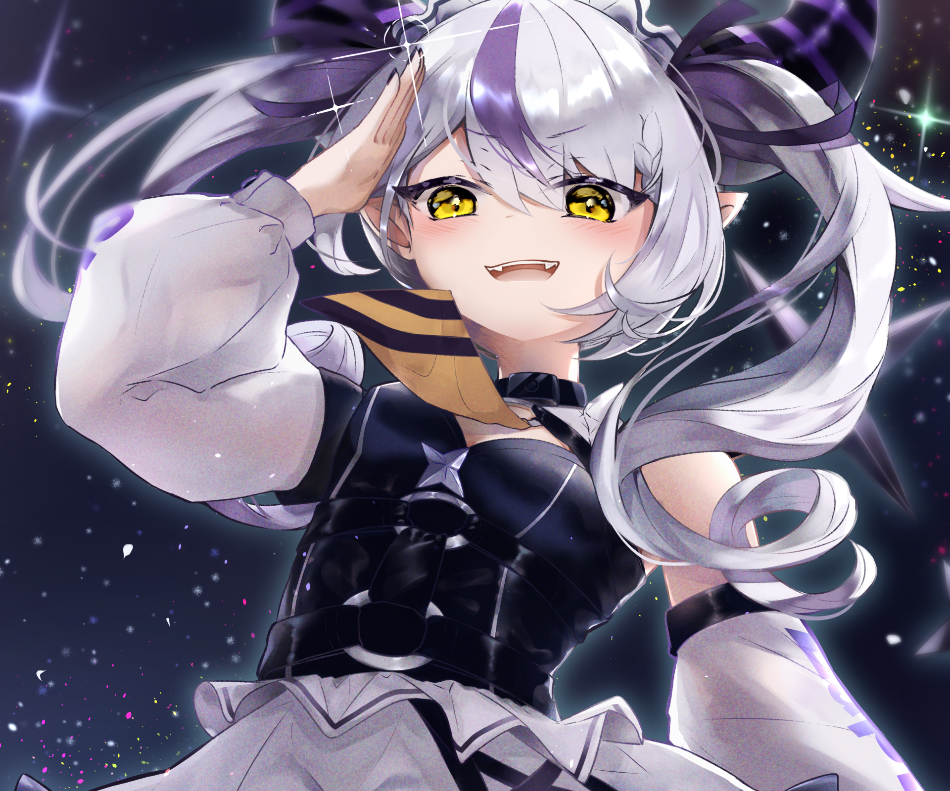 Download La+ Darknesss (Virtual Youtuber) Hololive Anime Virtual Youtuber HD Wallpaper by karinhada 01