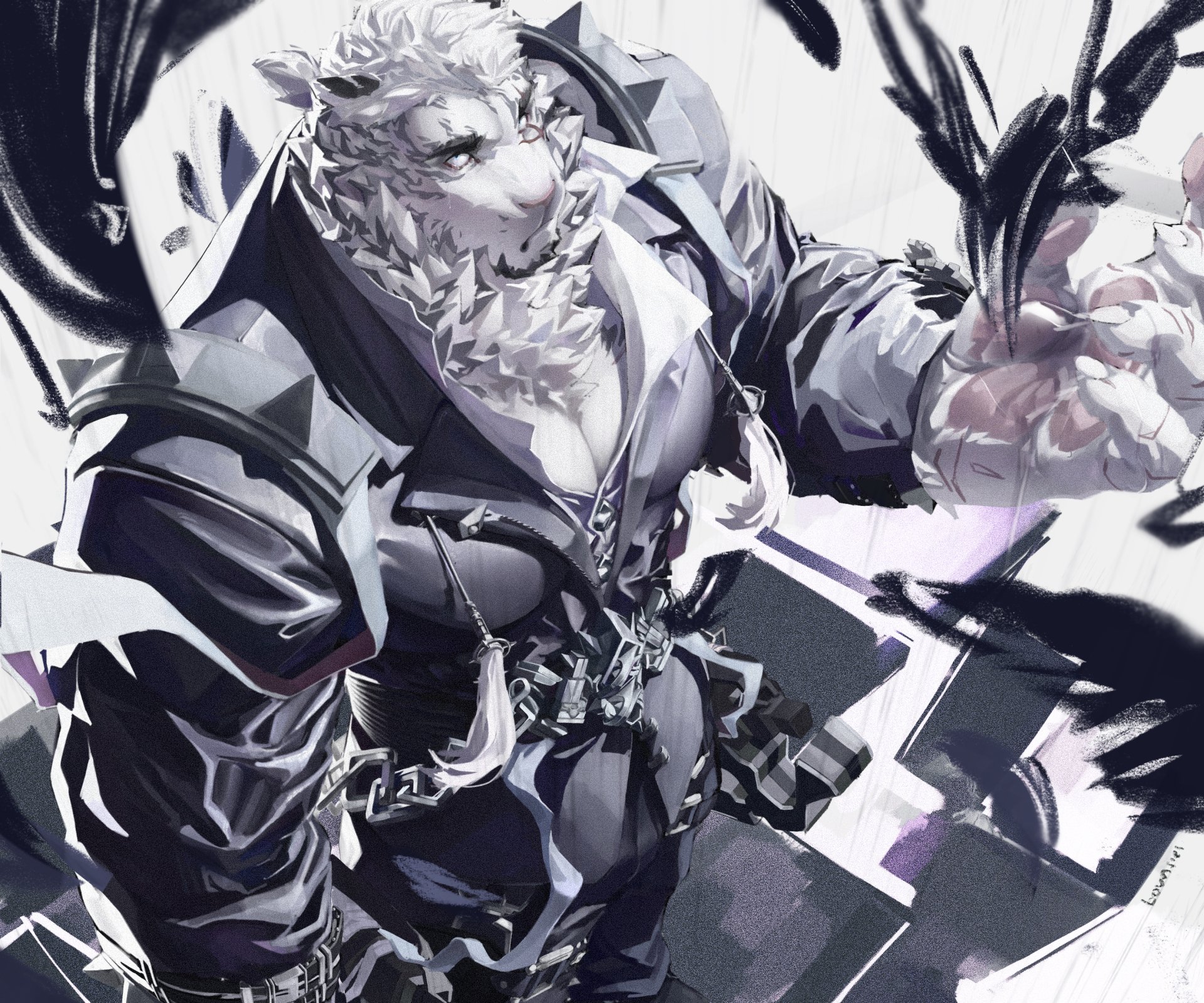 Download Mountain (Arknights) Video Game Arknights HD Wallpaper by bounsies