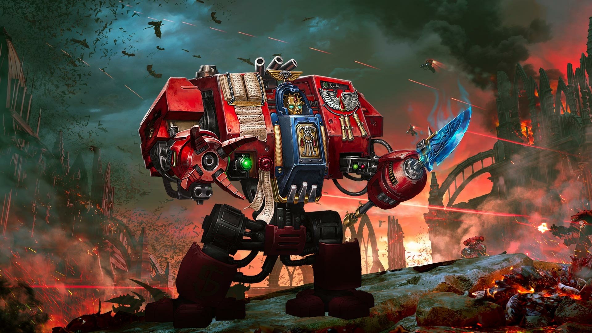 Download video game warhammer 40 000 battlesector hd wallpaper