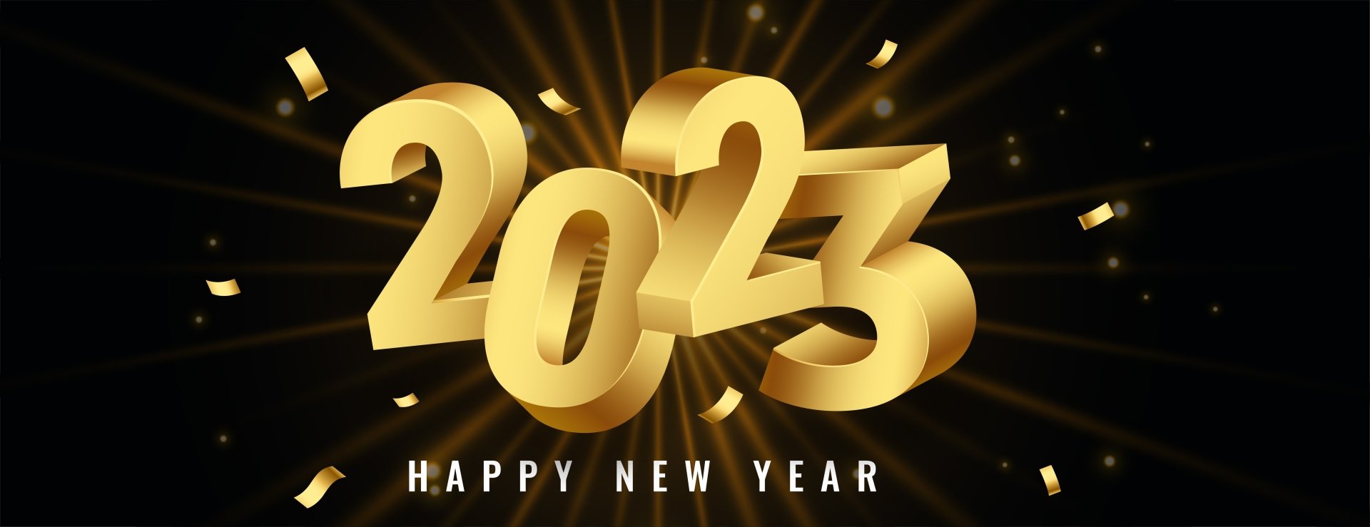 Download Holiday New Year 2023 4k Ultra HD Wallpaper