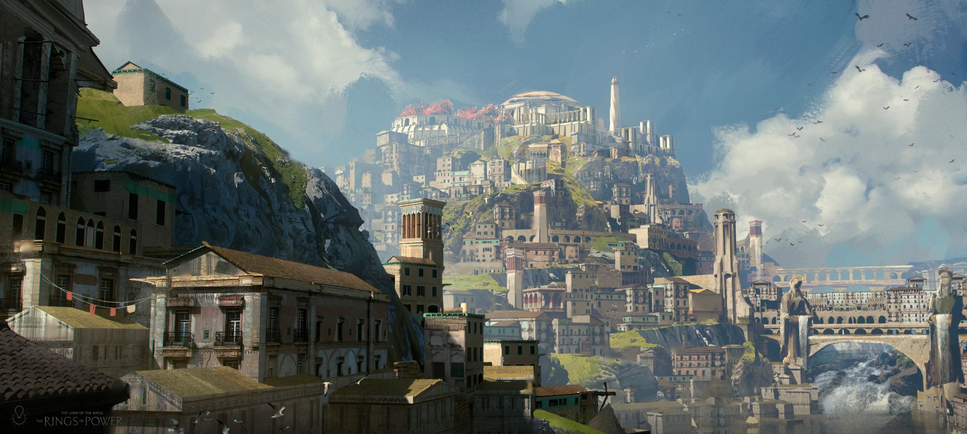 Download TV Show The Lord Of The Rings: The Rings Of Power HD Wallpaper by Pablo Dominguez