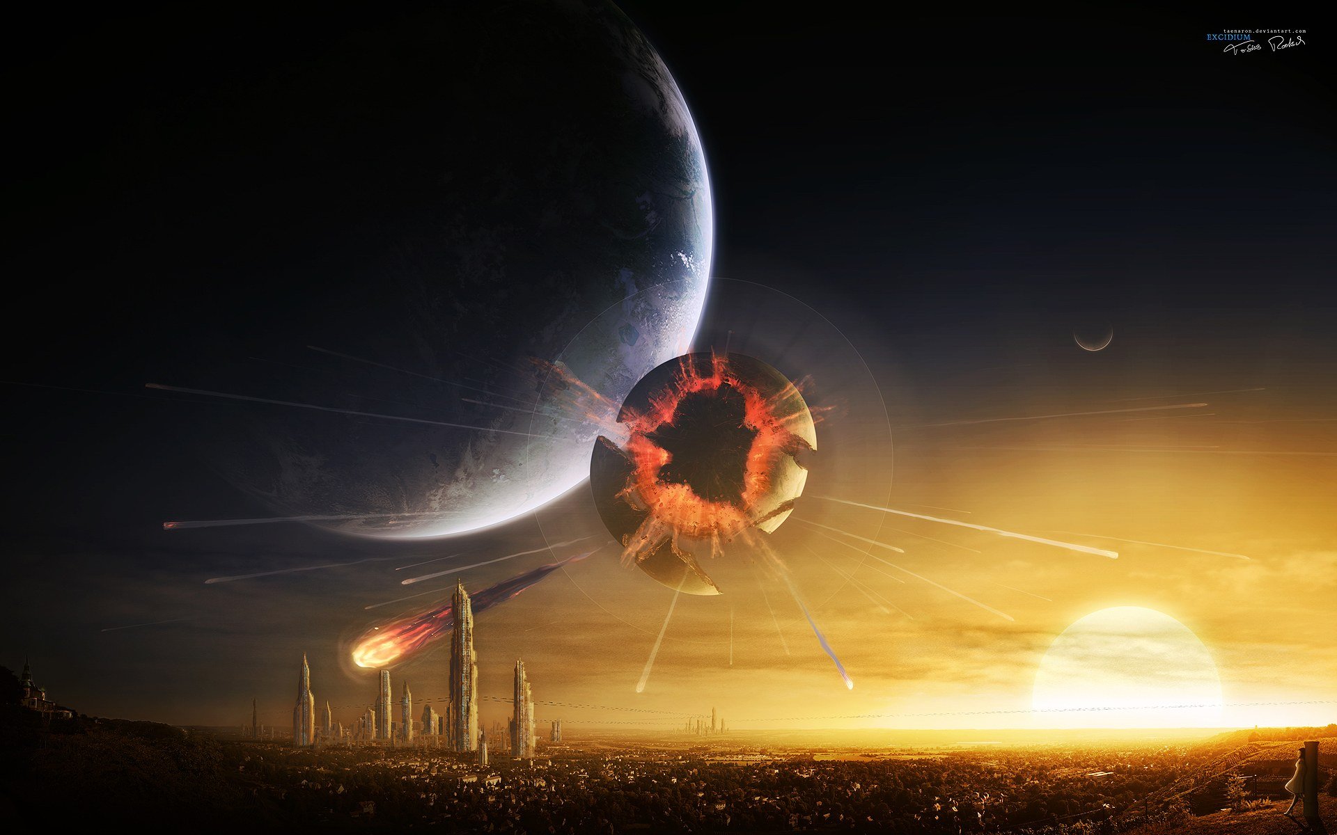 Download Sci Fi Planet HD Wallpaper by Tobias Roetsch | 1920x1200 ...