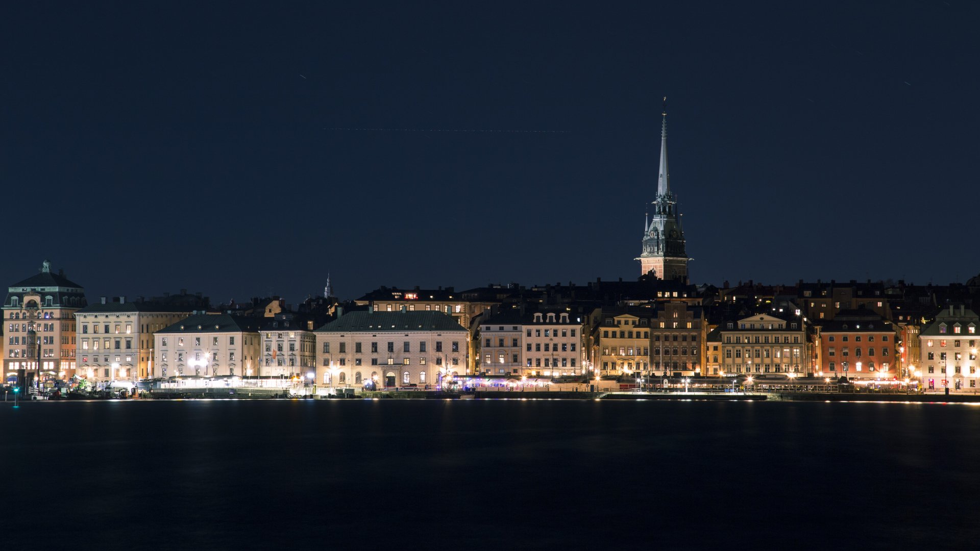 Stockholm skyline by Kazeiru