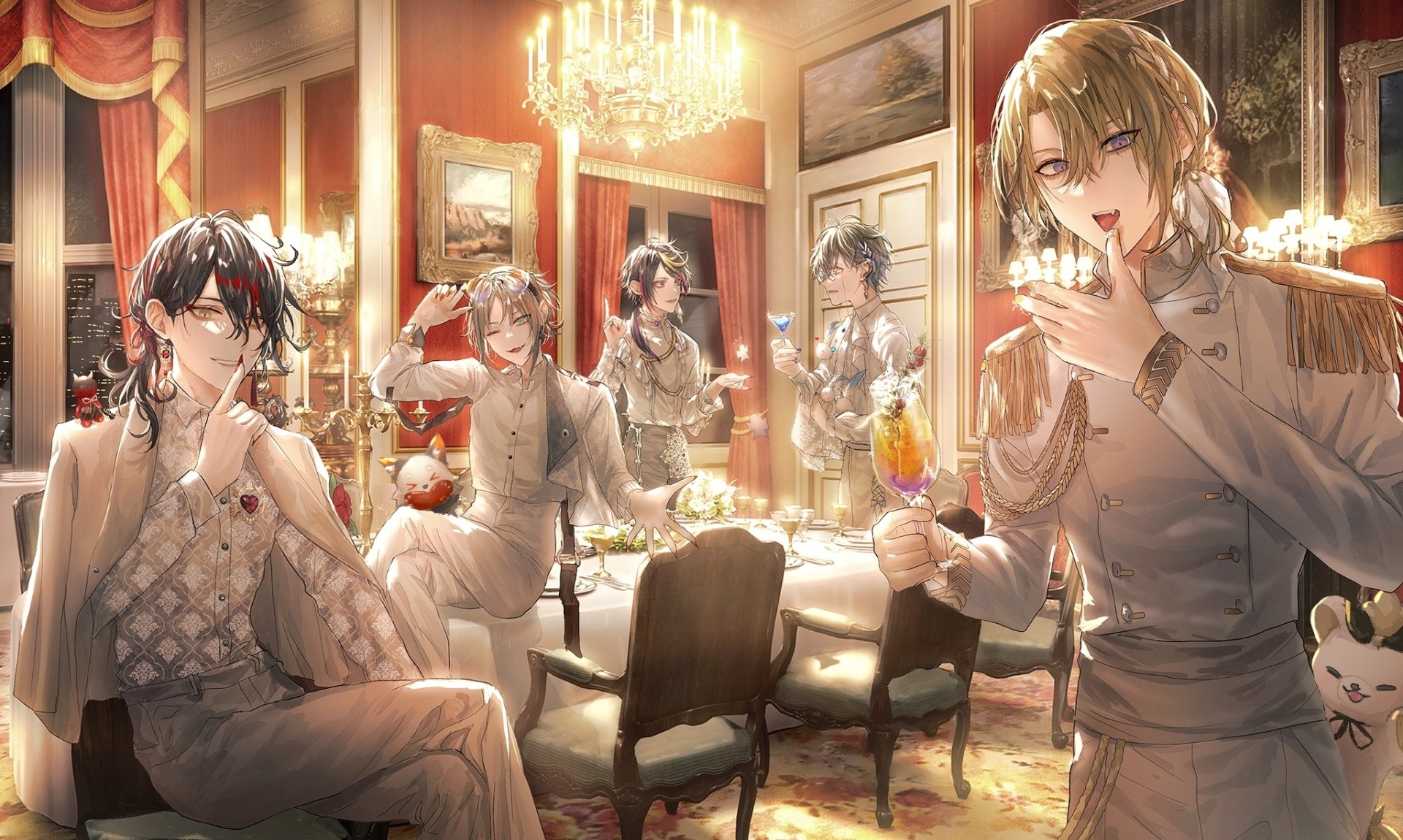 Download Anime Virtual Youtuber HD Wallpaper by kazusasn