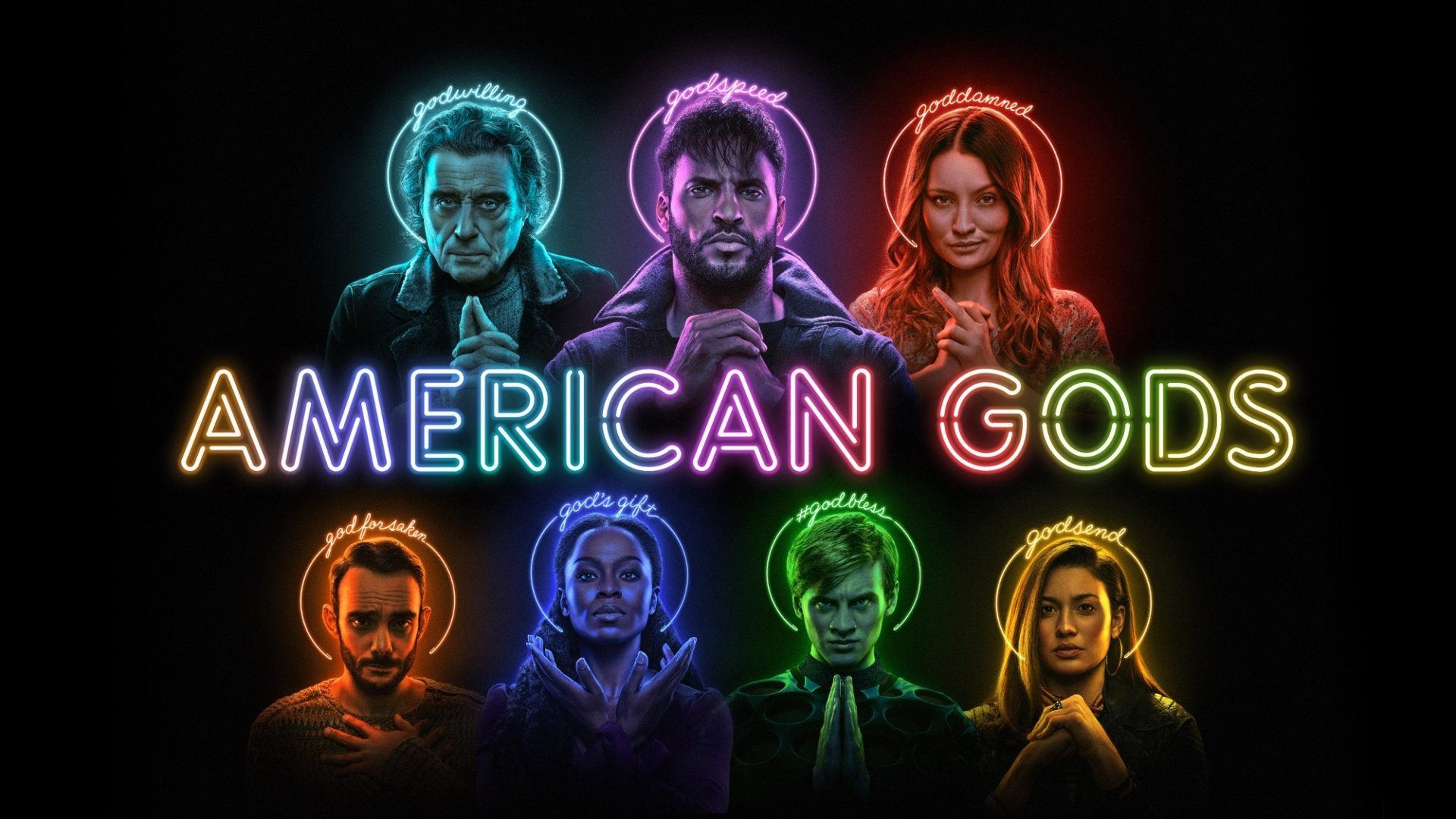 Resplendent American Gods HD Wallpaper