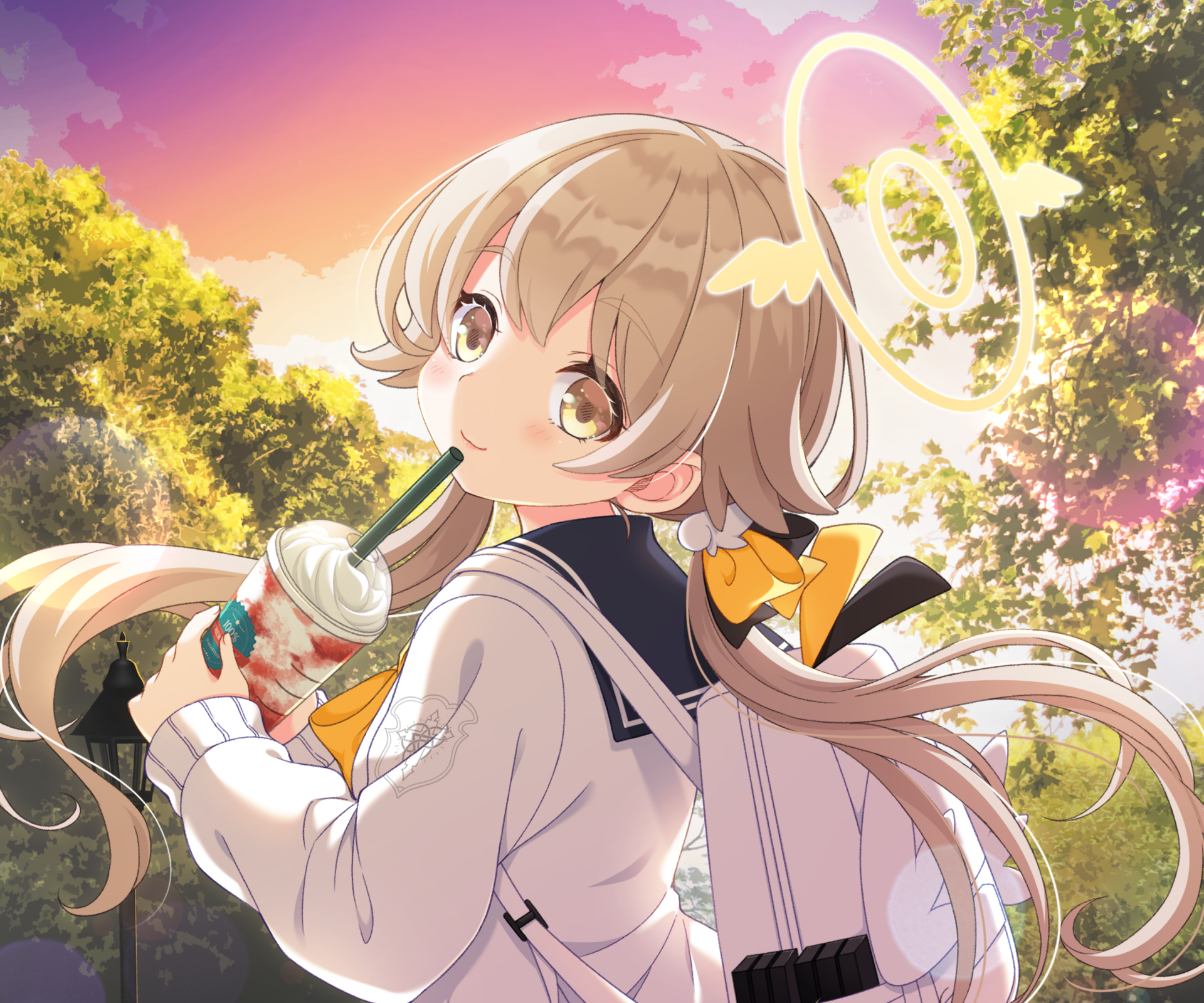 Download Ajitani Hifumi Video Game Blue Archive HD Wallpaper