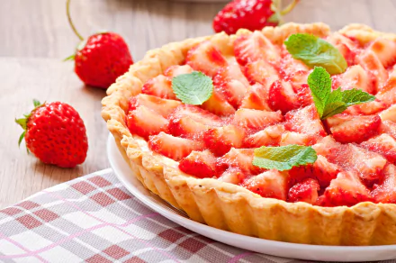  Strawberry pie