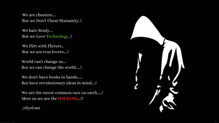  We are the Hackers