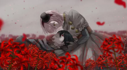  Tachibana Kisa &amp; Yonaga Soushirou by helloJJhello