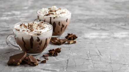 food hot chocolate HD Desktop Wallpaper | Background Image