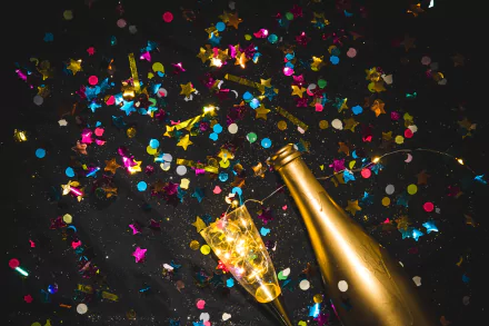 party holiday New Year HD Desktop Wallpaper | Background Image