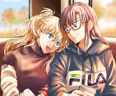  Mari Makinami Illustrious &amp; Asuka Langley Sohryu by kai2γ