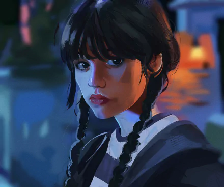 Wednesday Addams TV Show wednesday HD Desktop Wallpaper | Background Image