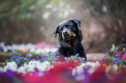 Animal rottweiler HD Desktop Wallpaper | Background Image