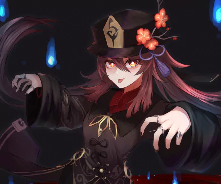  Hu Tao by cattokage005004