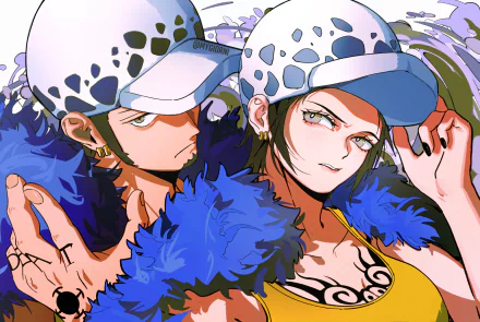  Trafalgar Law + Female Trafalgar Law by mygiorni