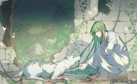 Wolf (Fate/strange fake) Lancer (Fate/strange fake) Anime Fate/strange fake HD Desktop Wallpaper | Background Image