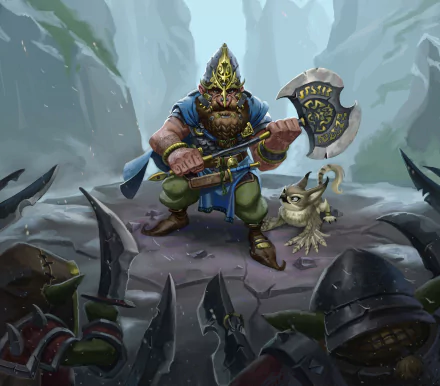 fantasy dwarf HD Desktop Wallpaper | Background Image