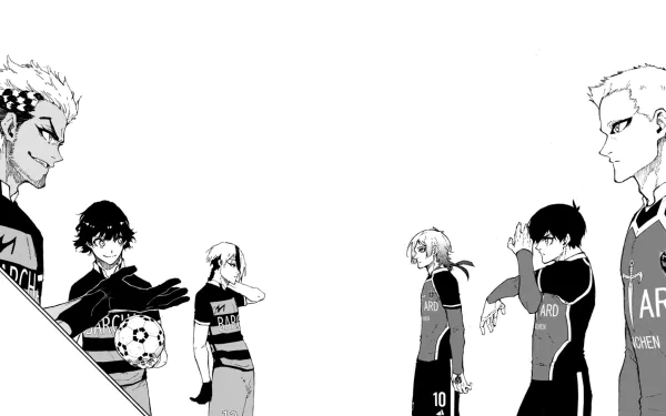 Bachira Meguru Michael Kaiser Lavinho Noel Noa Isagi Yoichi Anime Blue lock HD Desktop Wallpaper | Background Image