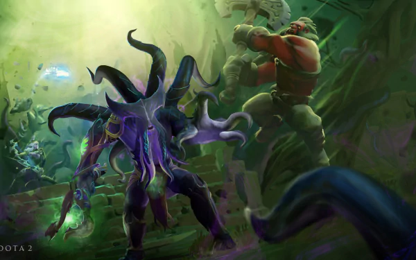 Faceless Void (Dota 2) video game DotA 2 HD Desktop Wallpaper | Background Image