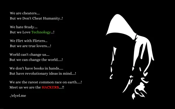  We are the Hackers