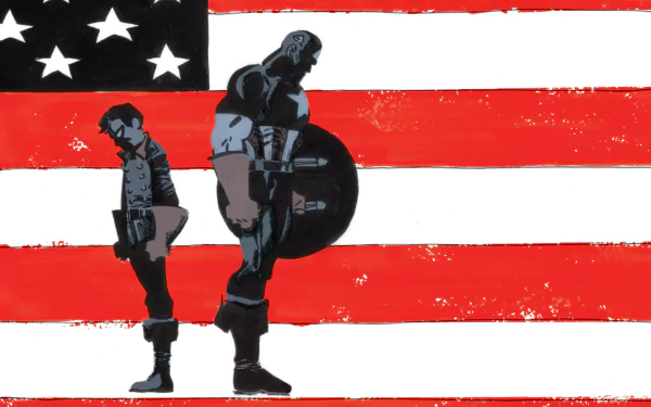 Comic Captain America: White HD Desktop Wallpaper | Background Image