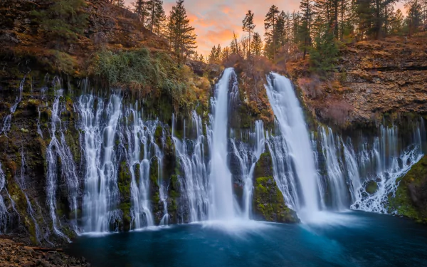 nature waterfall HD Desktop Wallpaper | Background Image