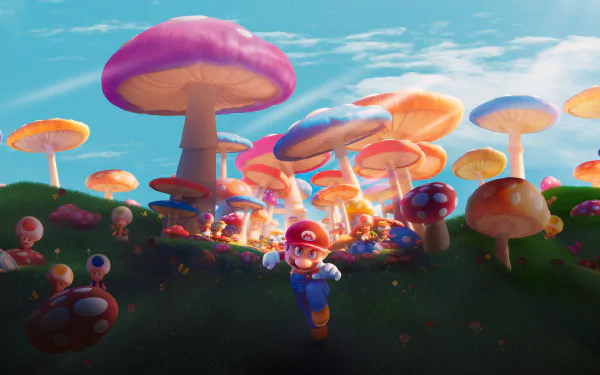 Mario movie Super Mario Bros. (2023) HD Desktop Wallpaper | Background Image