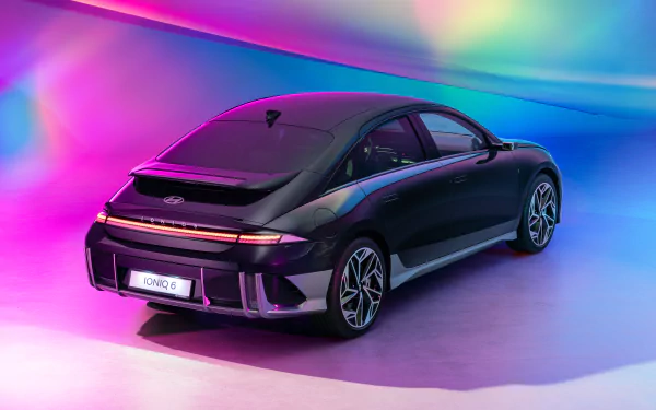 vehicle Hyundai IONIQ 6 HD Desktop Wallpaper | Background Image