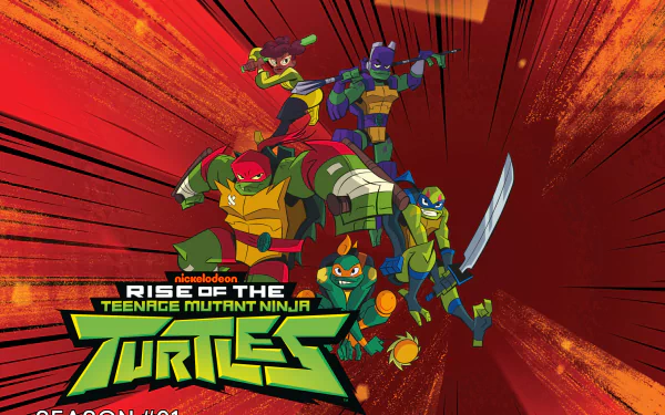TV Show Rise Of The Teenage Mutant Ninja Turtles HD Desktop Wallpaper | Background Image