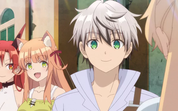 Tania (Beast Tamer) Kanade (Beast Tamer) Rein Shroud (Beast Tamer) Anime Beast Tamer HD Desktop Wallpaper | Background Image