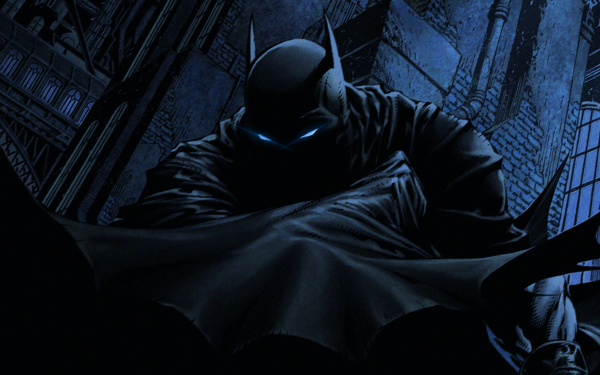 Comics Batman Blue HD Wallpaper | Background Image