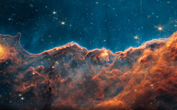 Sci Fi Nebula James Webb Space Telescope HD Wallpaper | Background Image